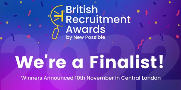 British Recruitment Awards 2022 Finalist