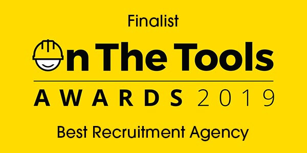 Finalist of The On The Tools Awards Best Recruitment Agency 2019