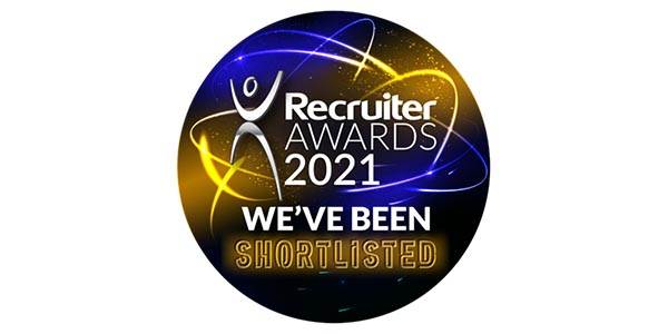 Recruiter Awards Shortlisted Logo 2021