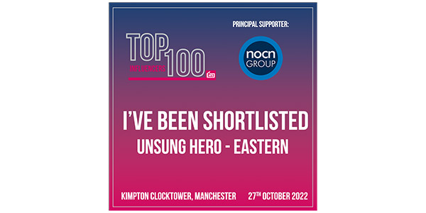 Top100 Shortlist Unsung Hero Eastern