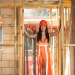 Kelly Cartwright hits Headlines with High Vis Dress